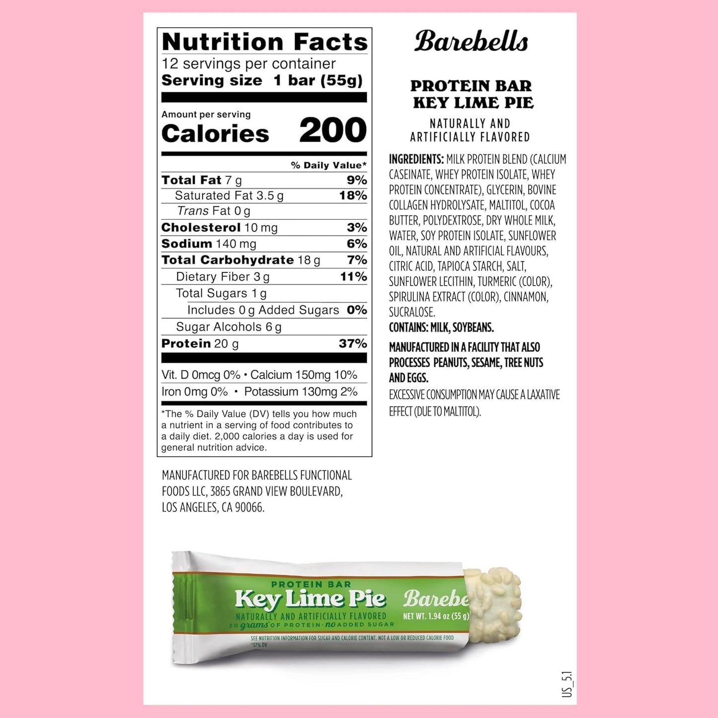 Barebells Protein Bars - 12 Pack