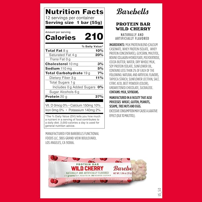 Barebells Protein Bars - 12 Pack