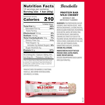 Barebells Protein Bars - 12 Pack
