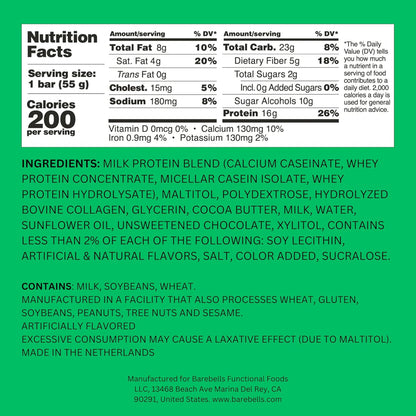Barebells Protein Bars - 12 Pack