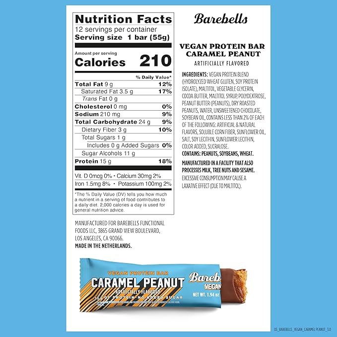 Barebells Protein Bars - 12 Pack