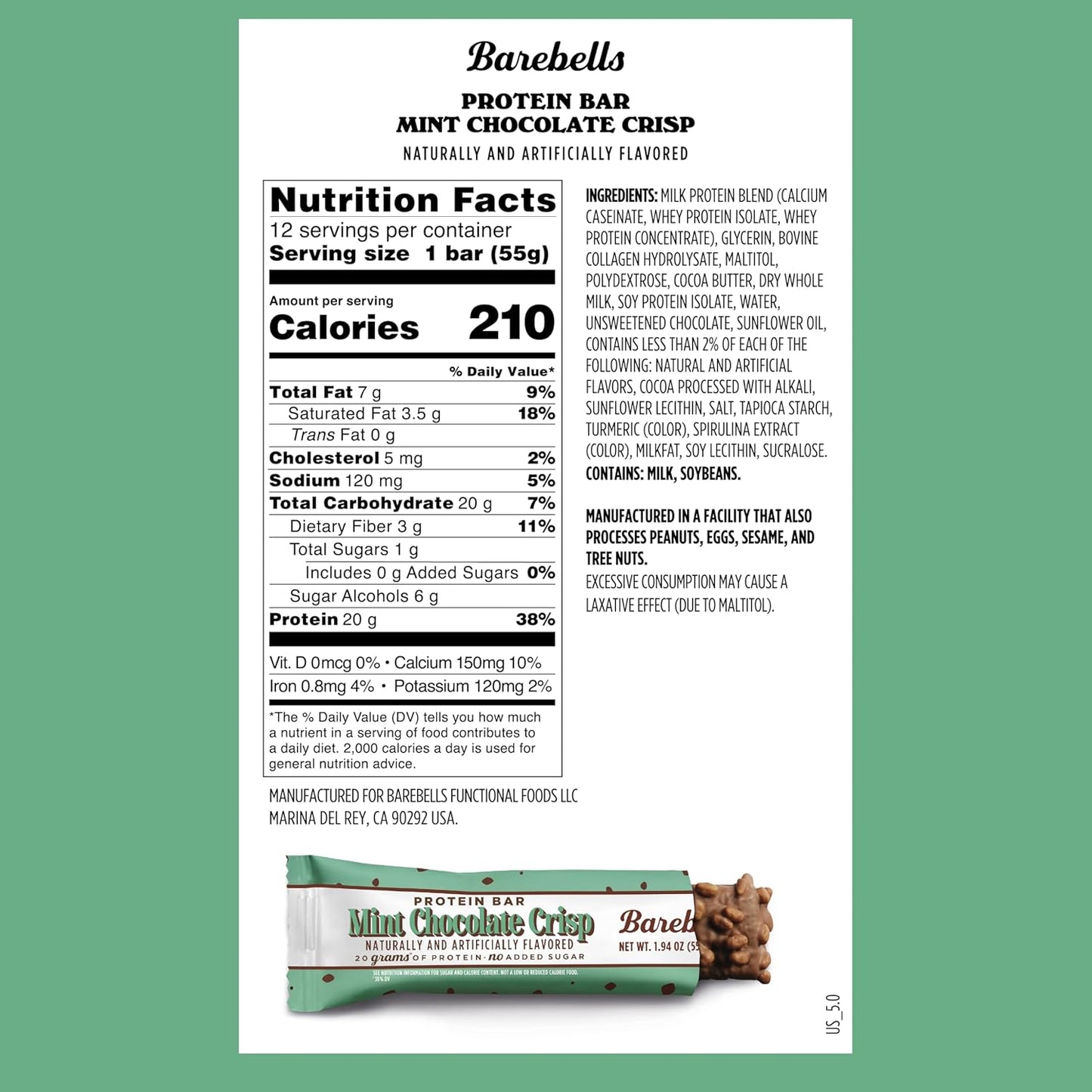Barebells Protein Bars - 12 Pack