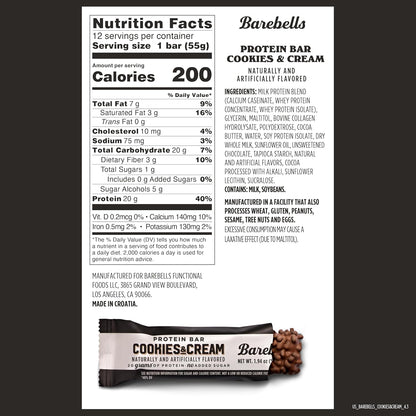 Barebells Protein Bars - 12 Pack