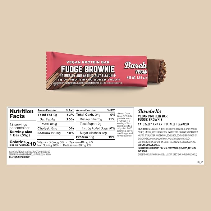 Barebells Protein Bars - 12 Pack