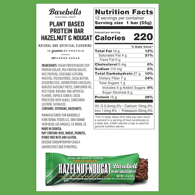 Barebells Protein Bars - 12 Pack