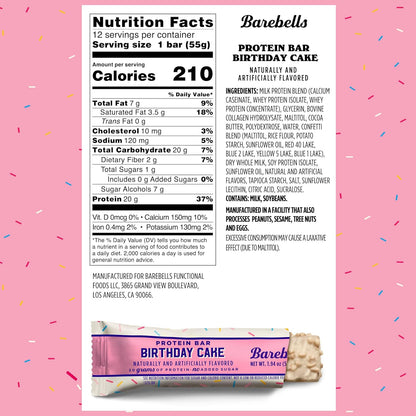 Barebells Protein Bars - 12 Pack