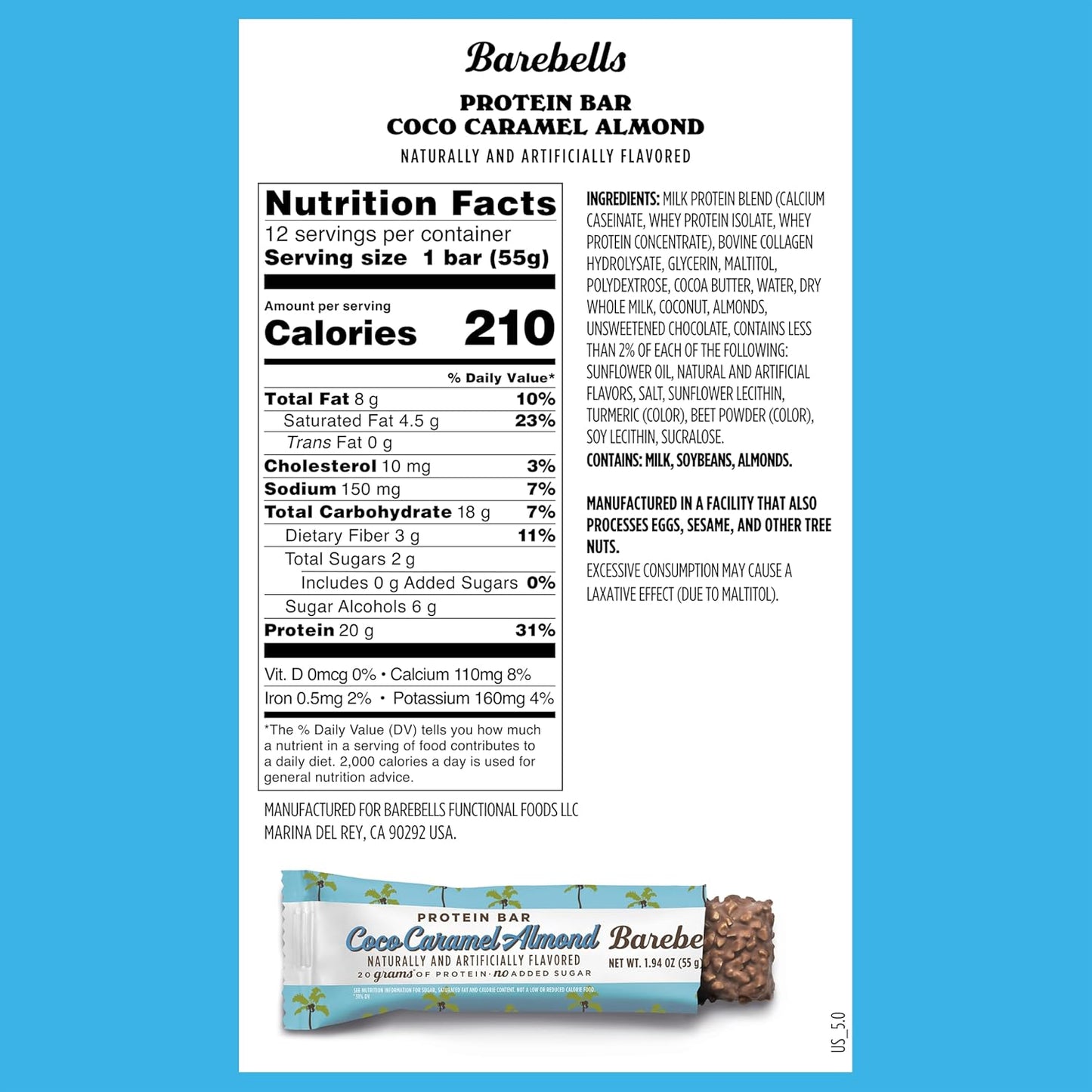 Barebells Protein Bars - 12 Pack