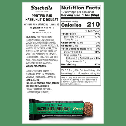 Barebells Protein Bars - 12 Pack