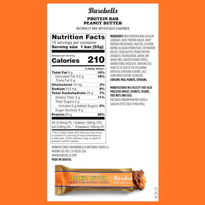 Barebells Protein Bars - 12 Pack
