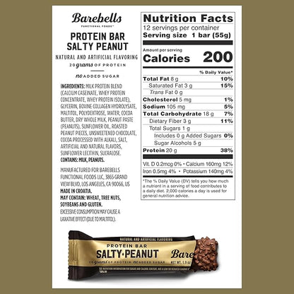 Barebells Protein Bars - 12 Pack