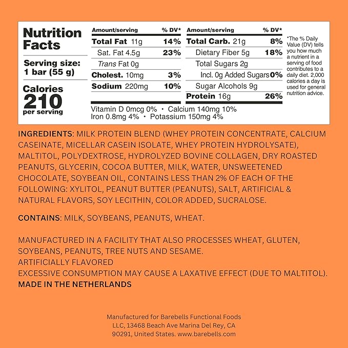 Barebells Protein Bars - 12 Pack