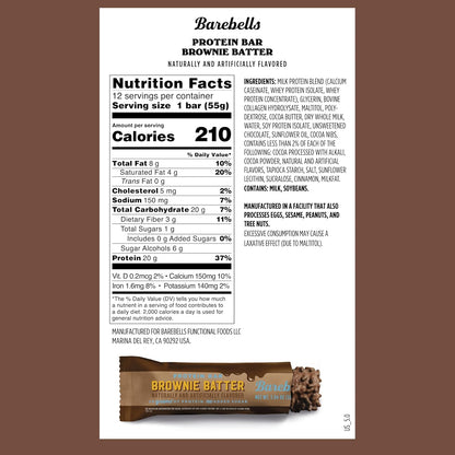 Barebells Protein Bars - 12 Pack