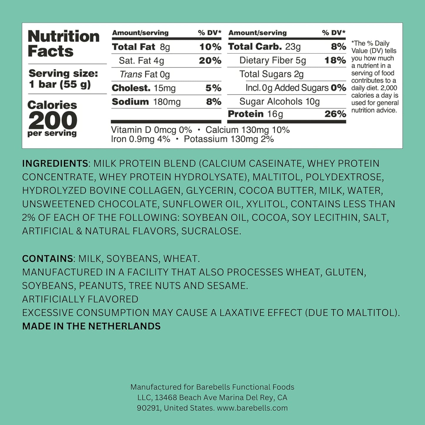 Barebells Protein Bars - 12 Pack
